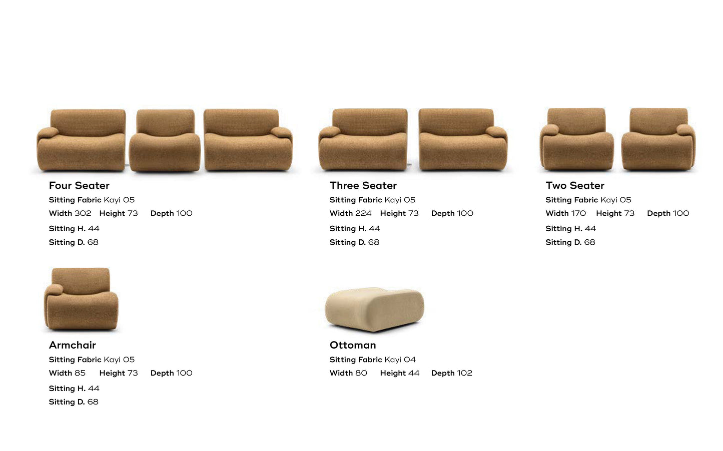 Vision Sofa Set: Bold U-Shaped Design with Modern Adaptability