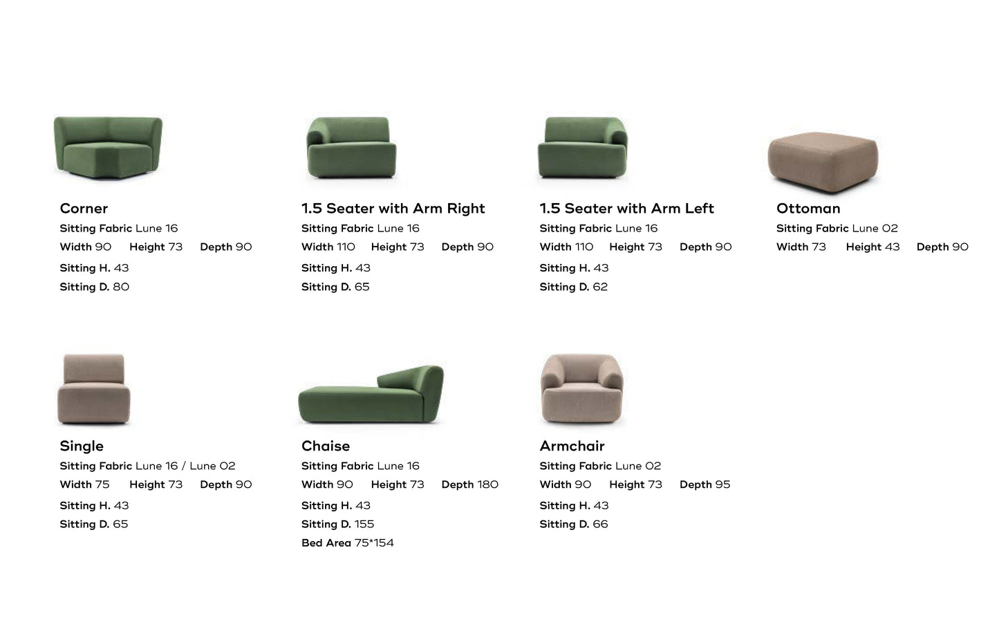 Sophia Corner Sofa Set: Versatile Style with Modular Design