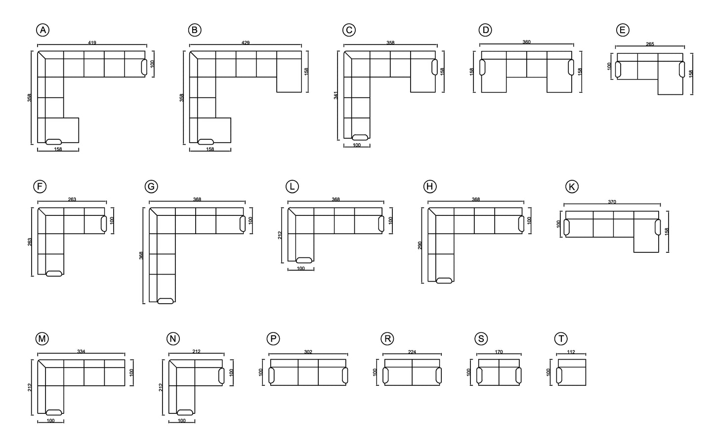 Vision Corner Set Sofa: Versatile Style with Modular Design
