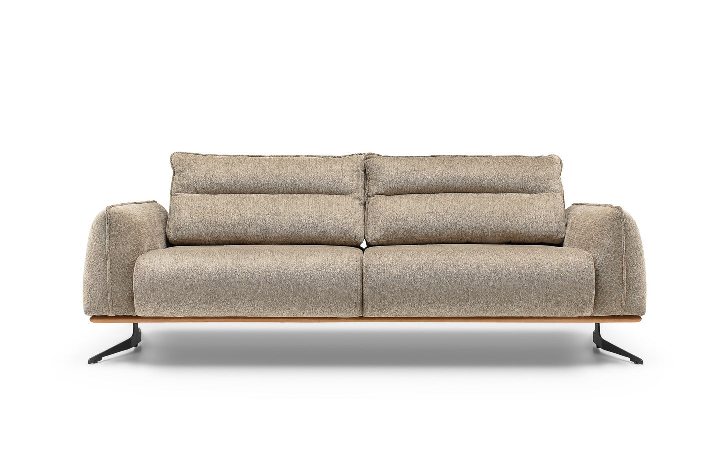 Ahram Sofa Set: Modern Elegance with Pyramid Armrest Design