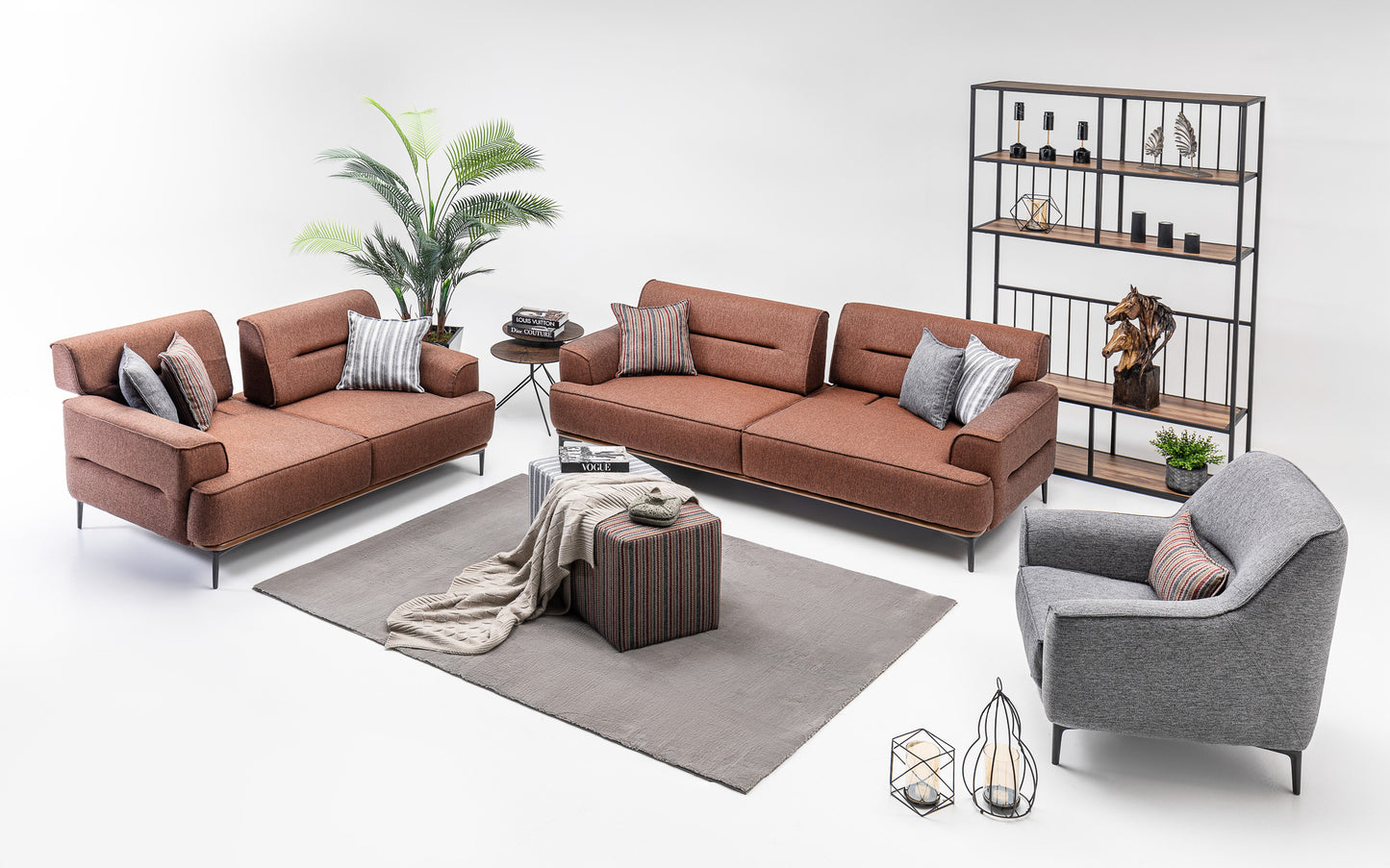 Letto Sofa Set: Minimalist Design with Timeless Comfort
