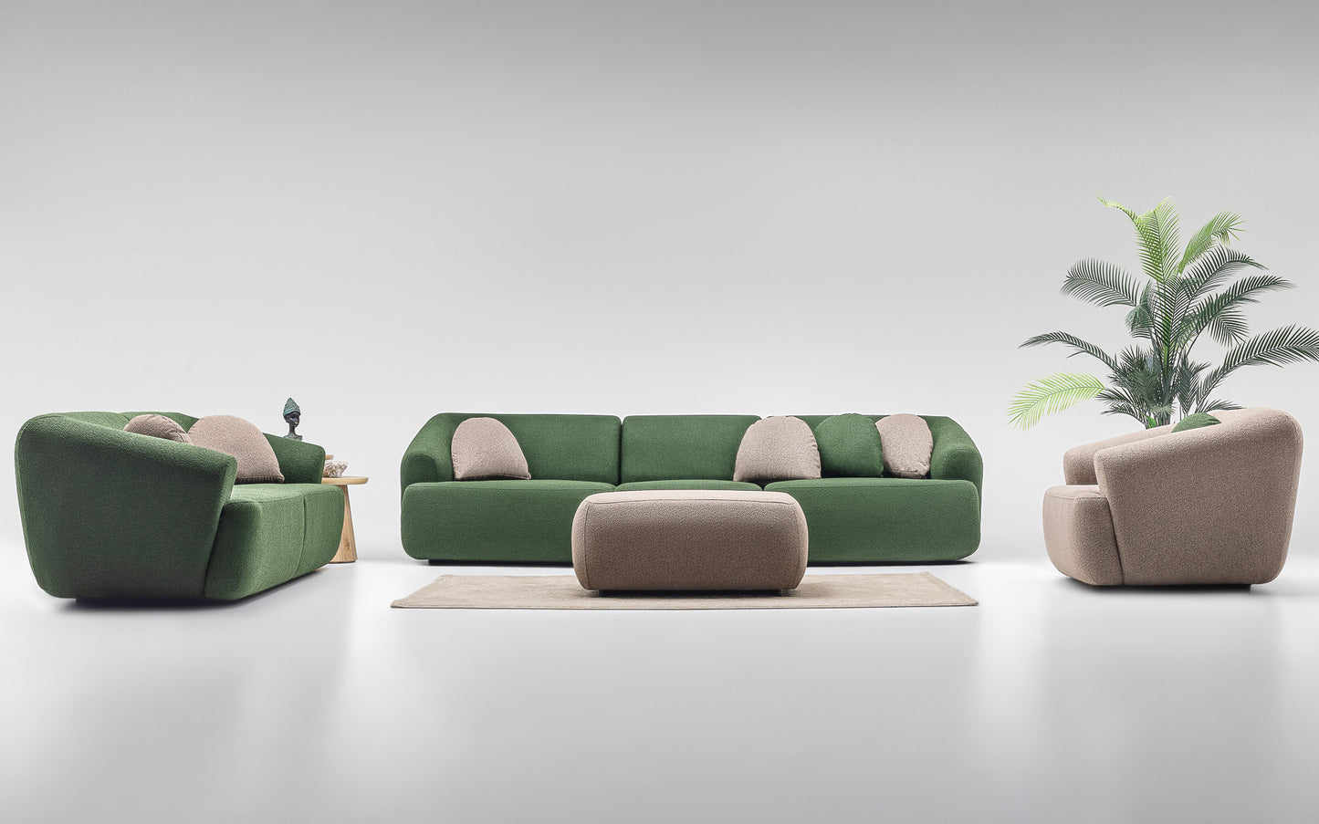 Sophia Sofa Set: Modular Comfort with Timeless Design