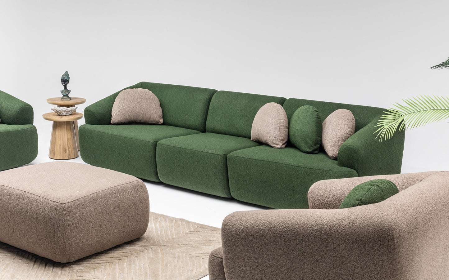 Sophia Sofa Set: Modular Comfort with Timeless Design