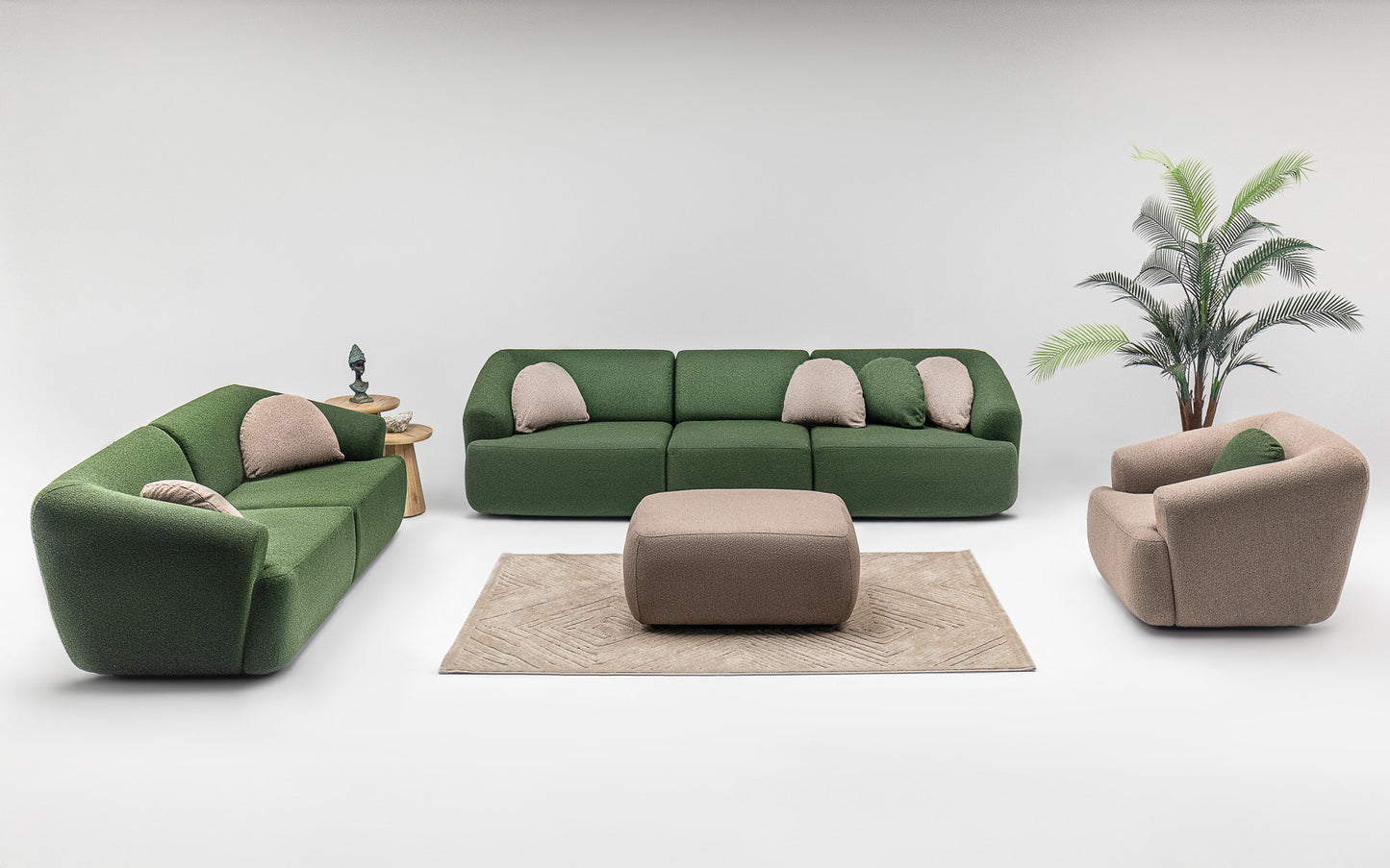 Sophia Sofa Set: Modular Comfort with Timeless Design