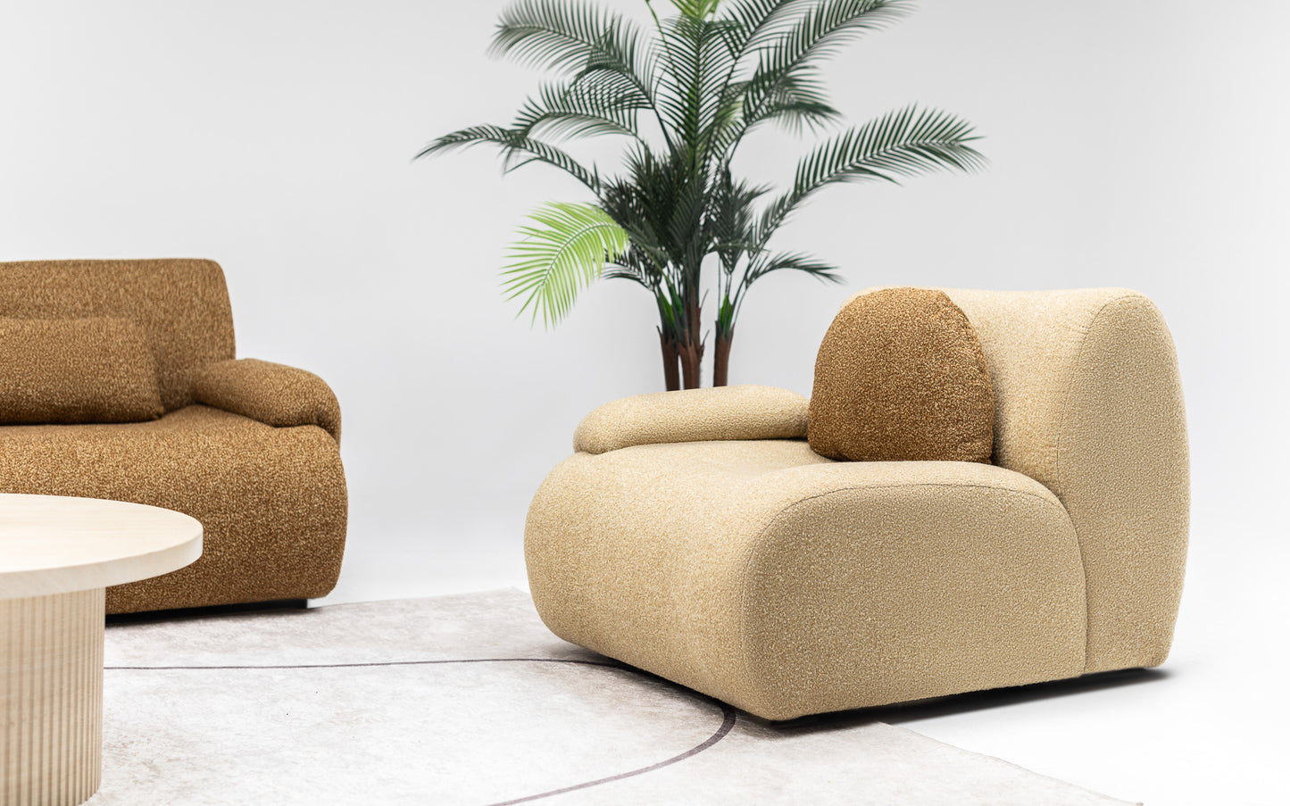 Vision Sofa Set: Bold U-Shaped Design with Modern Adaptability