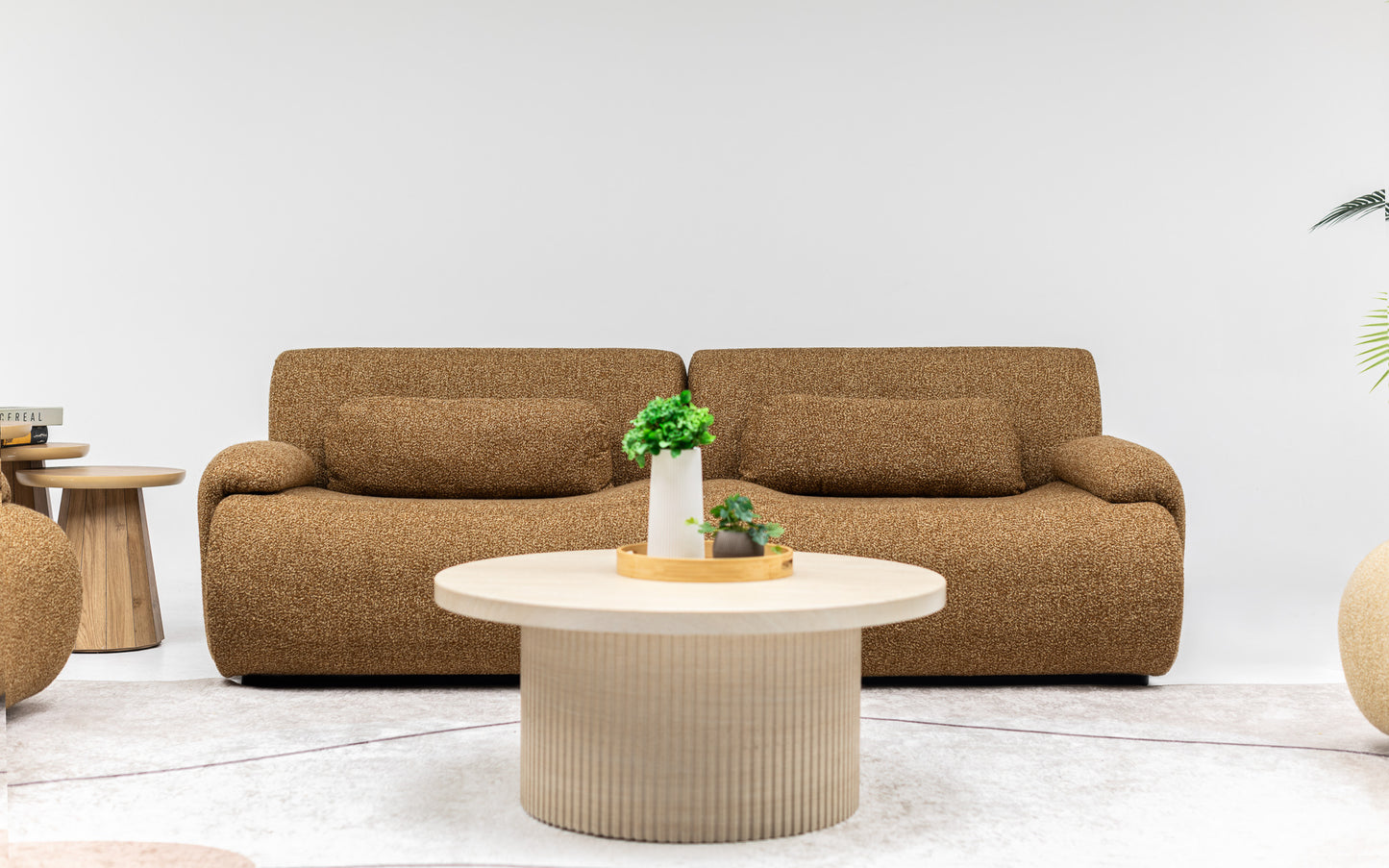 Vision Sofa Set: Bold U-Shaped Design with Modern Adaptability