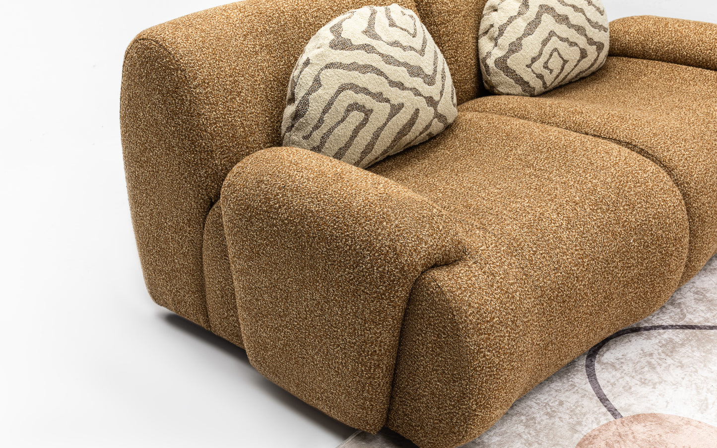 Vision Sofa Set: Bold U-Shaped Design with Modern Adaptability