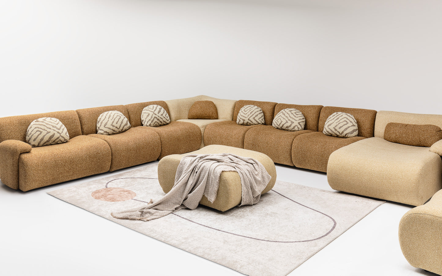 Vision Corner Set Sofa: Versatile Style with Modular Design