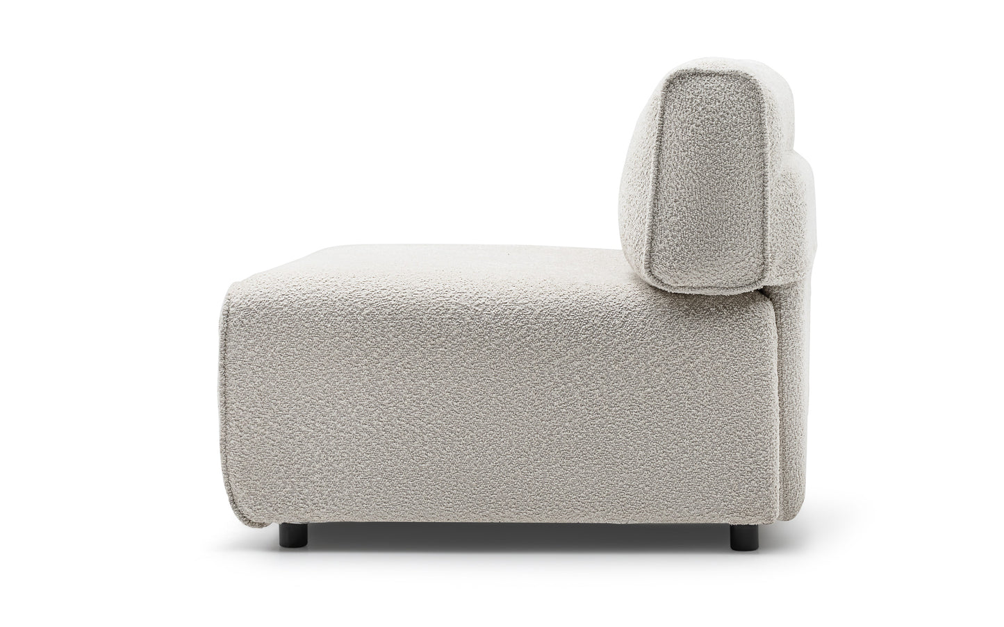 Bubble Corner Sofa Set: Minimalist Design & Plush Comfort